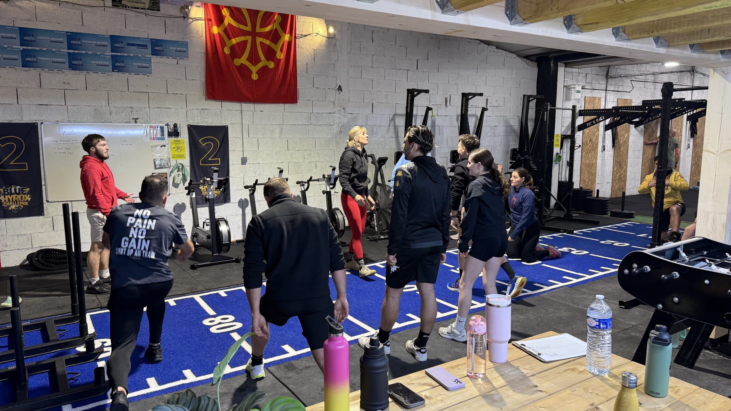Cours de CrossFit adapté à la salle de sport Auvillar Le Village